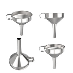 304 Stainless Steel Funnel Set, for Photosensitive Resin Loading and Unloading