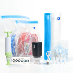 BIQU 3D Printer PLA ABS TPU Filament Vacuum Bag With Air Pump Storage 3D Printer Filaments Storage Bag Dryer Keep 3D Printing Filaments