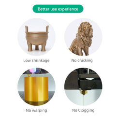 eSUN Metal PLA 1.75mm 3D Filament 1KG