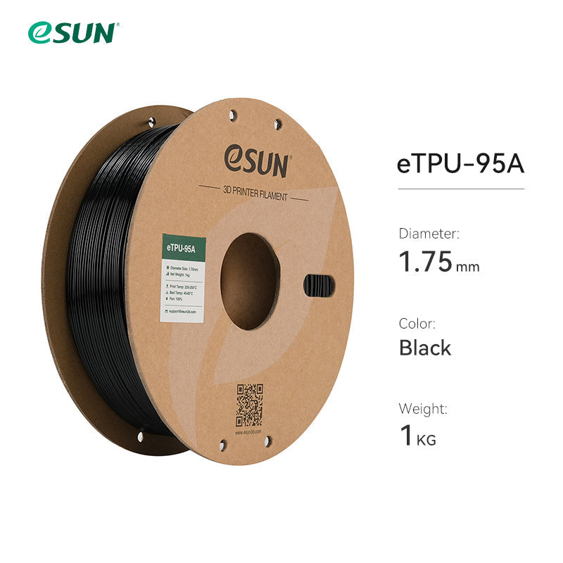 eSUN Flexible TPU-95A 1.75mm 3D Filament 1KG