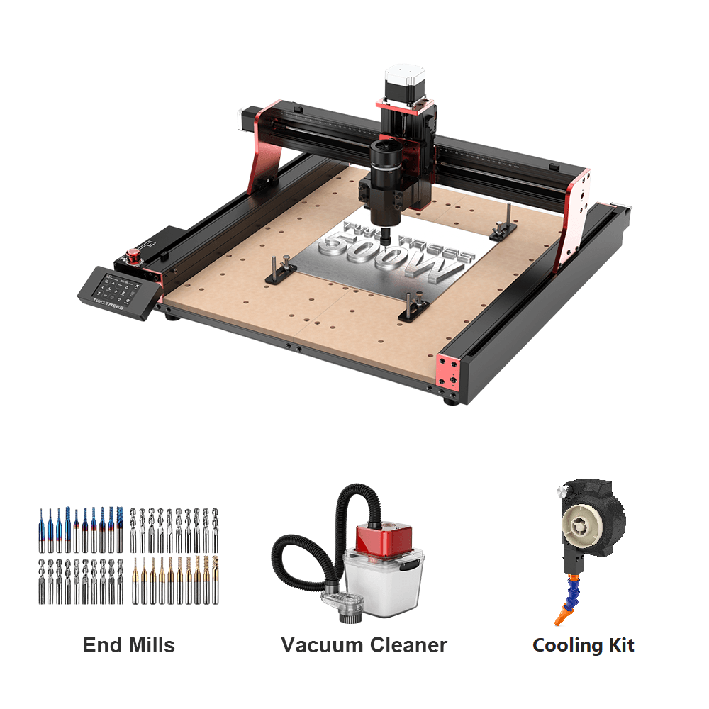 Twotrees TTC450 PRO CNC Router Machine（EU US Direct Ship, VAT Included）