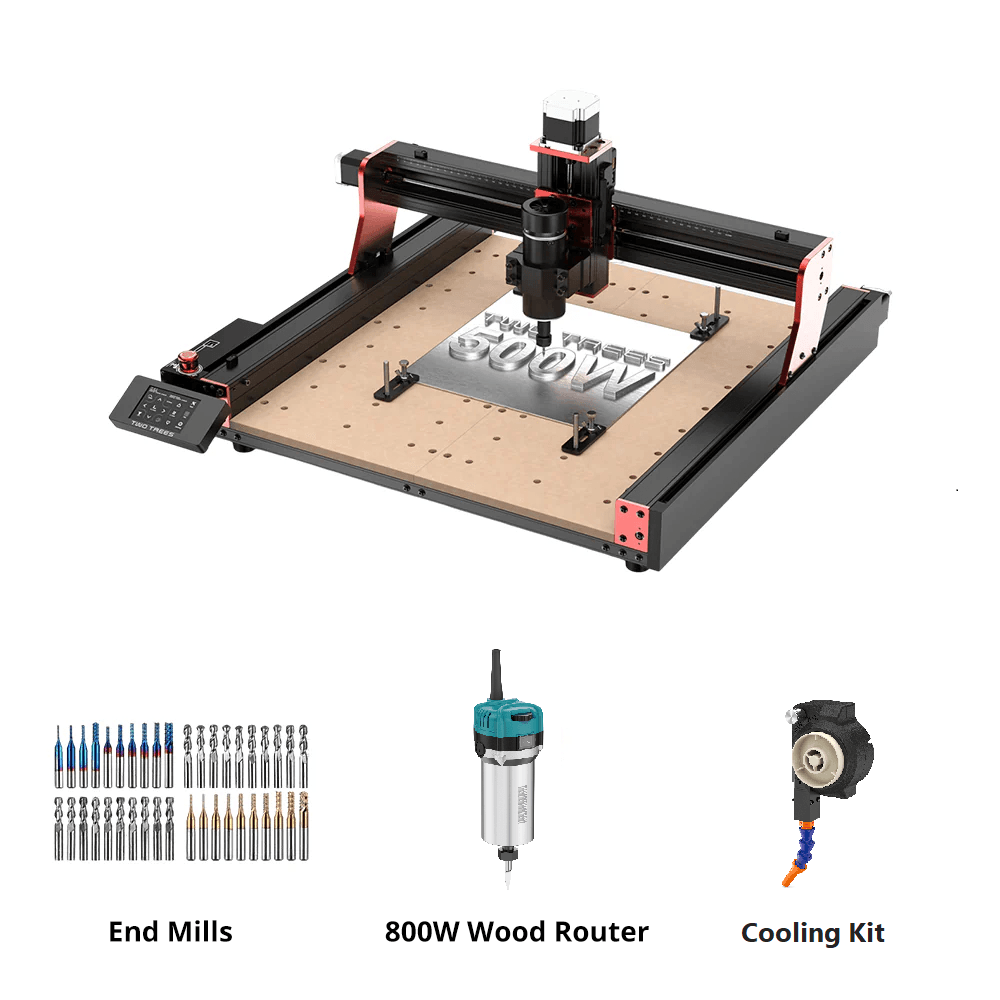 Twotrees TTC450 PRO CNC Router Machine（EU US Direct Ship, VAT Included）
