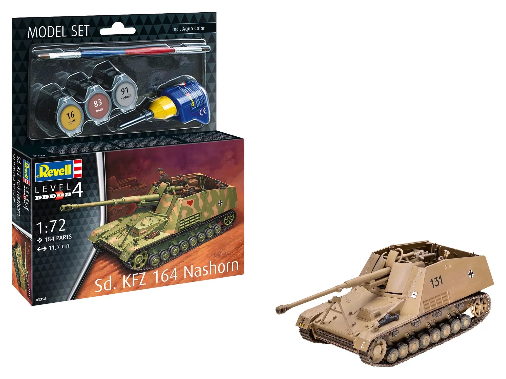 Model Set Sd.Kfz. 164 Nashorn