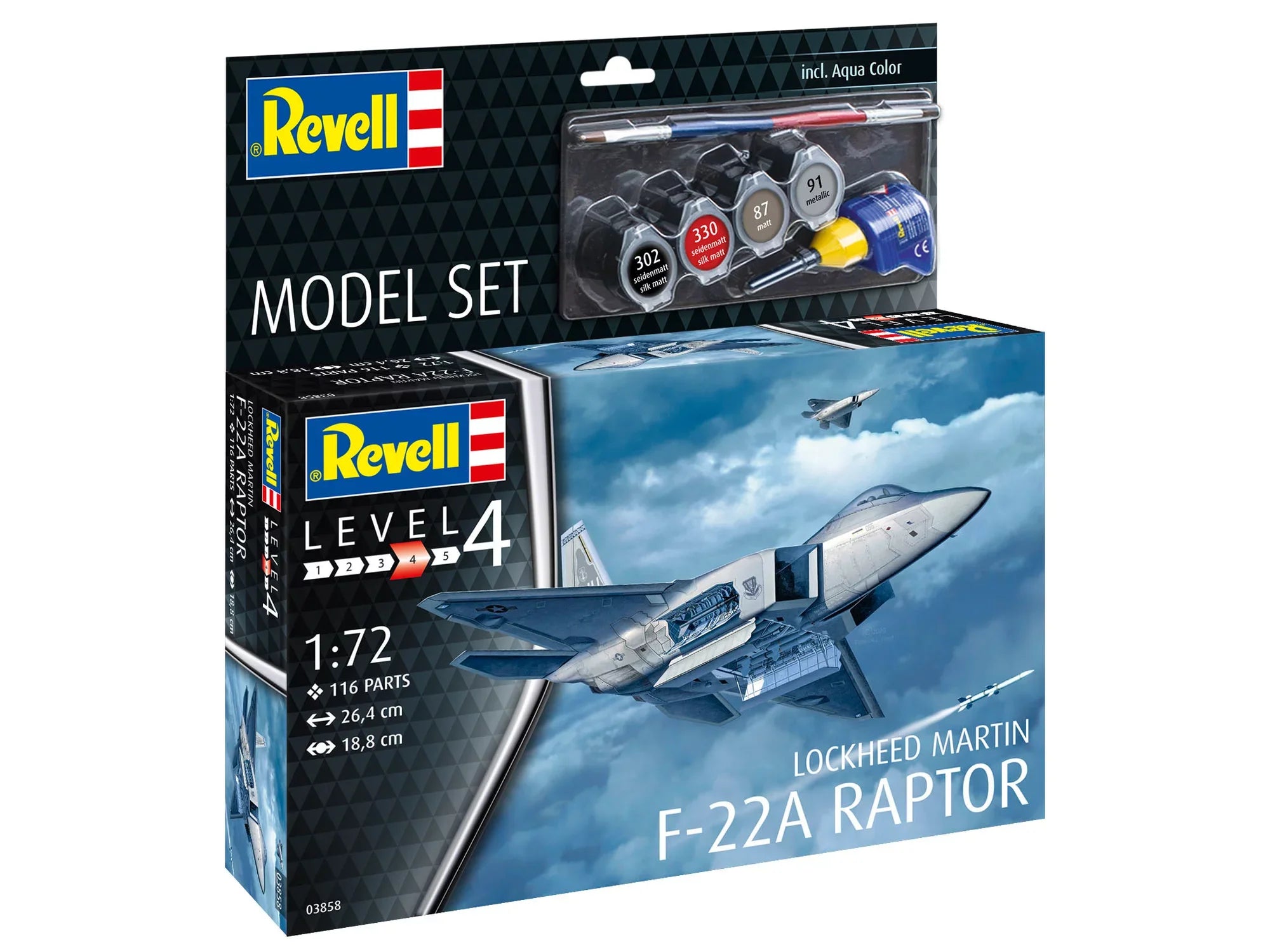 Model Set Lockheed Martin F-22A Raptor
