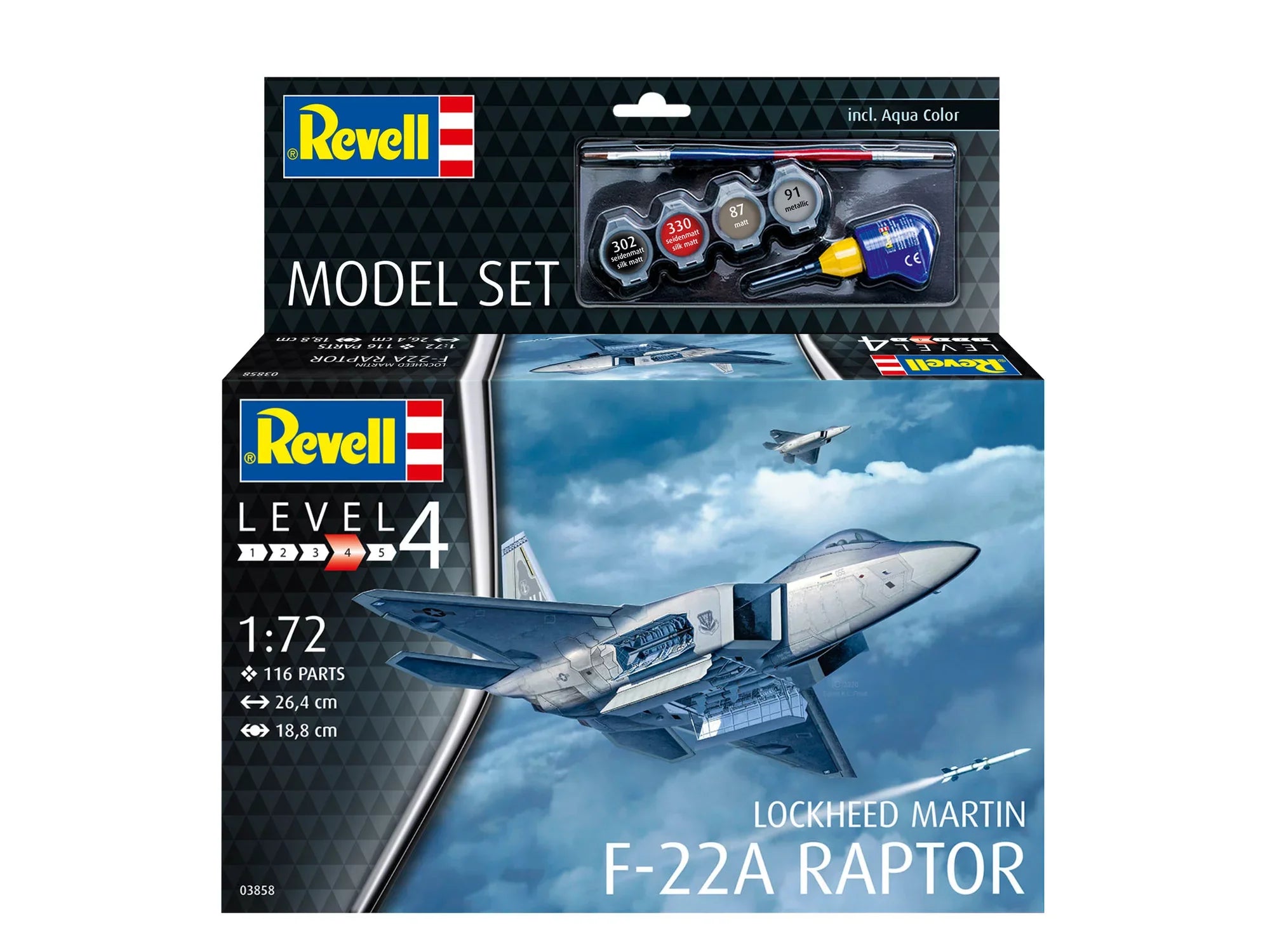 Model Set Lockheed Martin F-22A Raptor