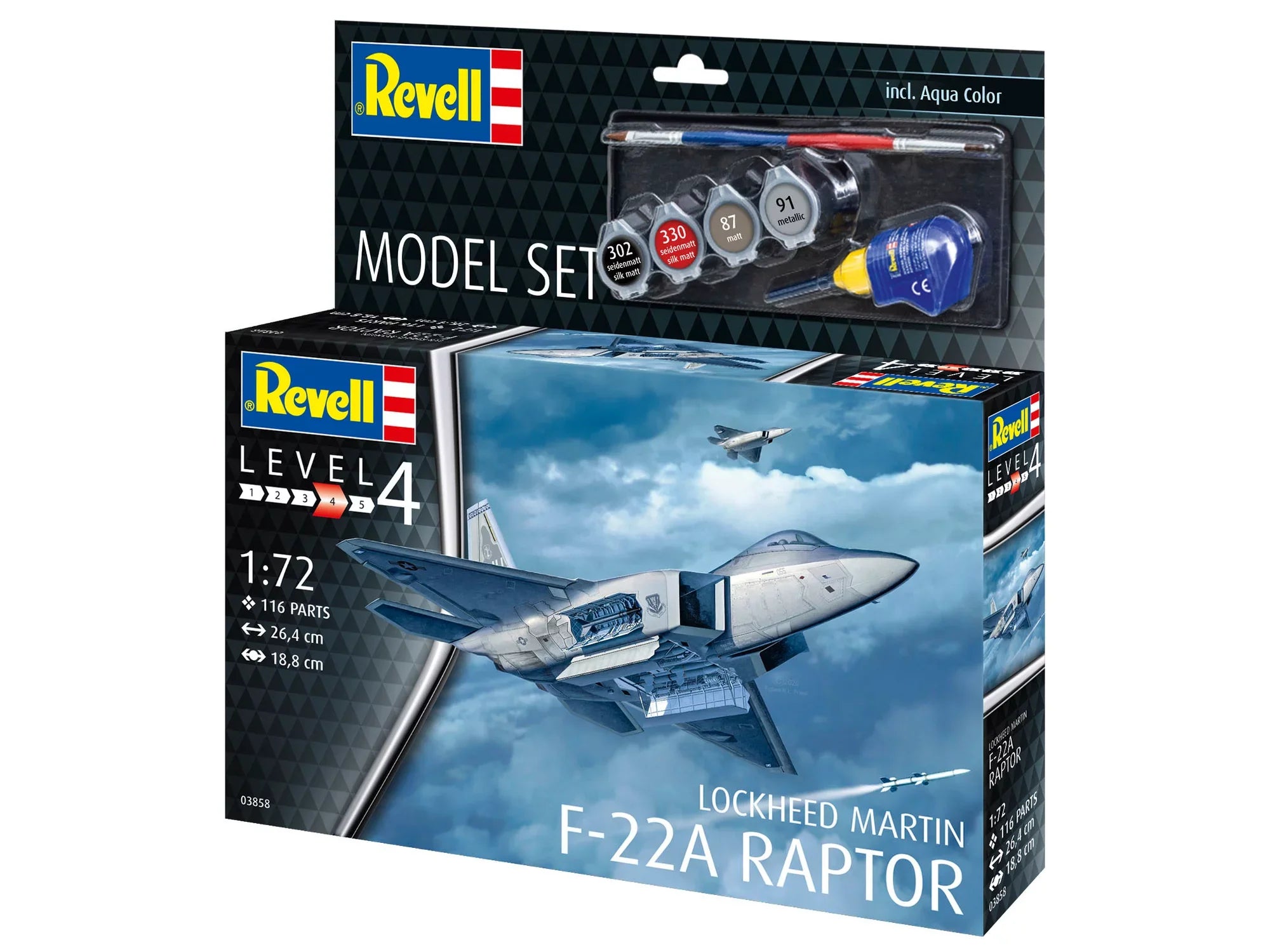 Model Set Lockheed Martin F-22A Raptor