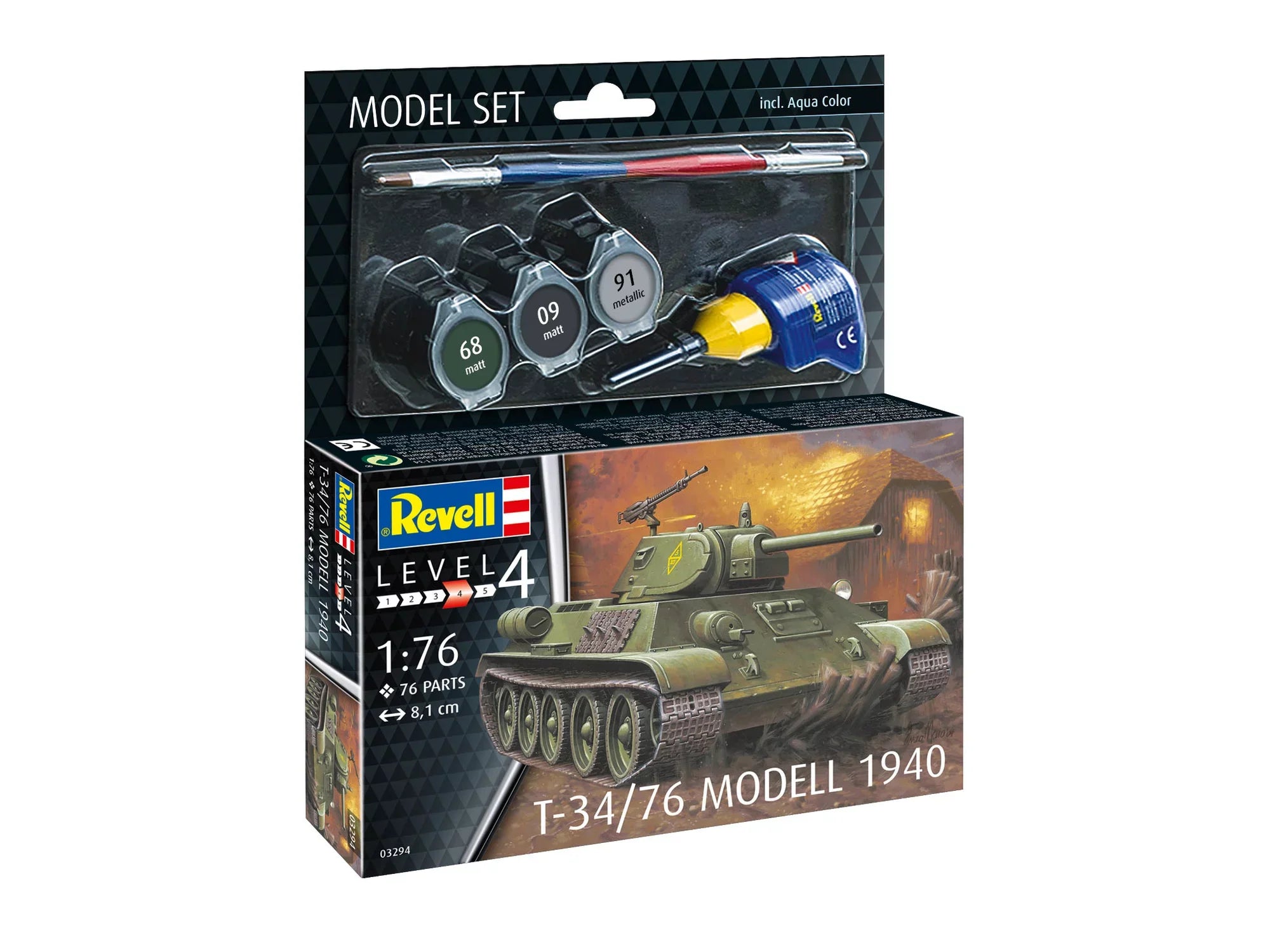 Model Set T-34-76 Model 1940