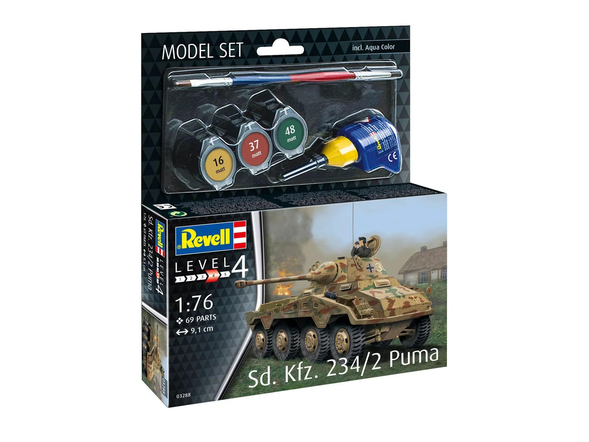 Model Set Sd.Kfz. 234-2 Puma