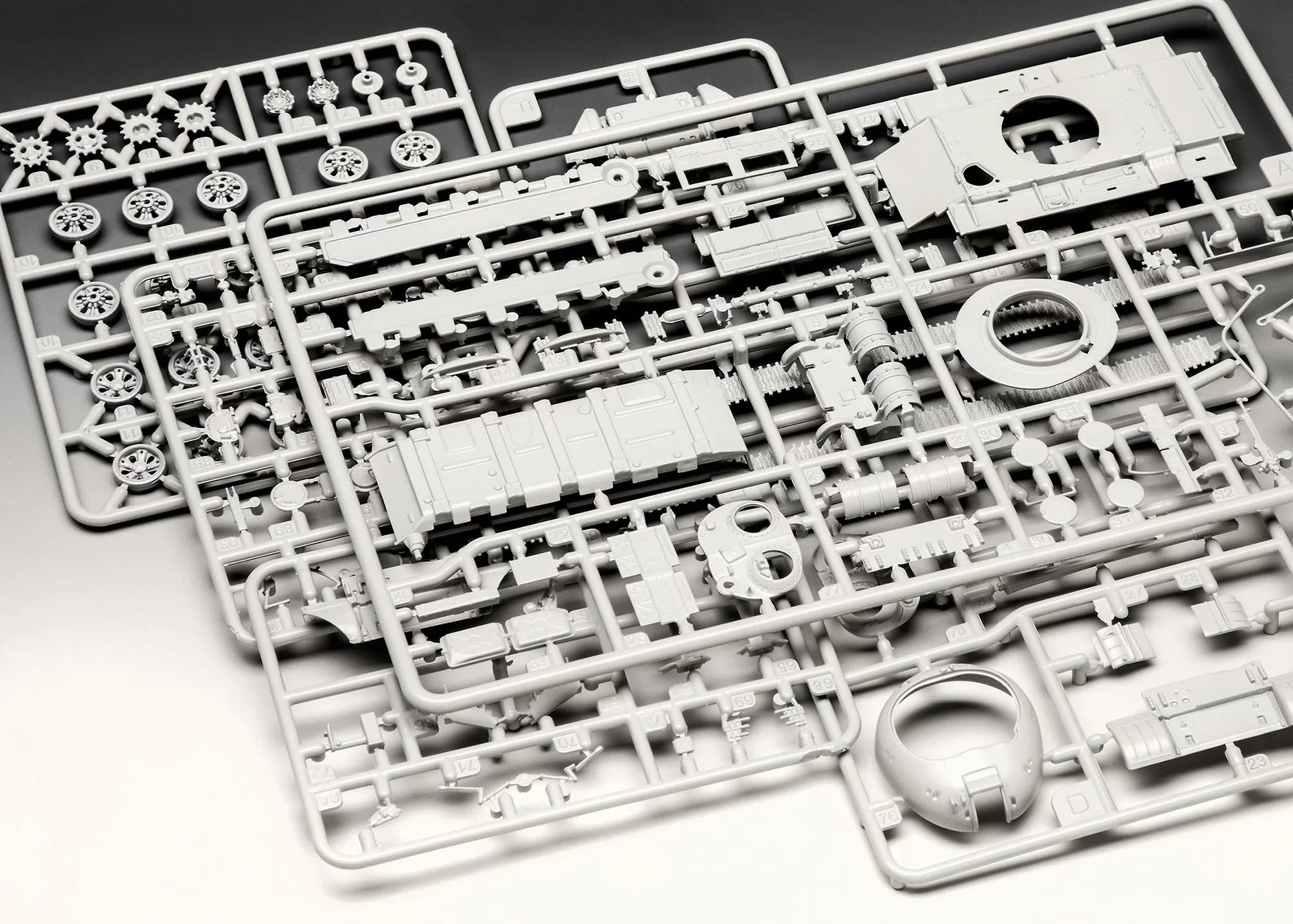 Model Set T-55A/AM with KMT-6/EMT-5 Mine Plough