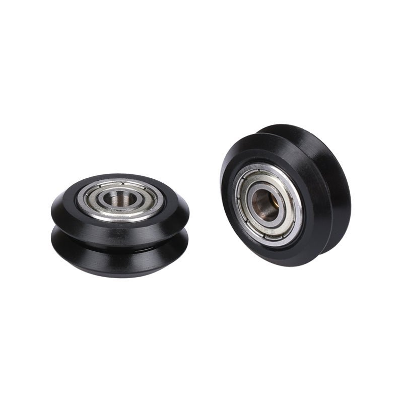 CNC Openbuilds Plastic wheel POM Small&Big Passive Round Wheel Idler Pulley Gear Perlin Wheel & V-type for V-Slot C-Beam