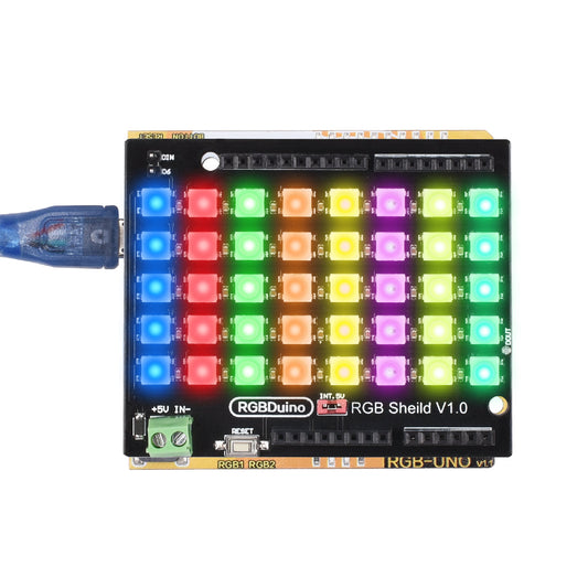 RGBDuino RGB Sheild V1.0 For Arduino UNO Arduino mega 2560 RGBDuino UNO V1.1/V1.2