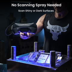 Revopoint MetroY & MetroY Pro: Wireless Blue Laser 3D Scanners for Small to Medium Workpieces