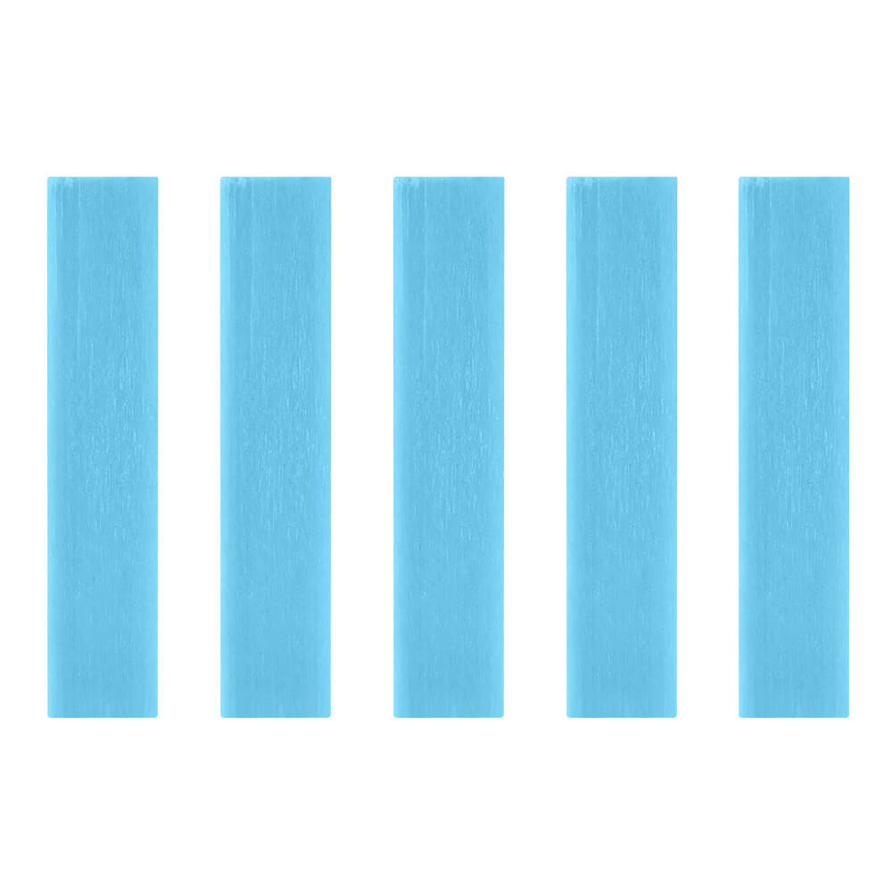 Hanboost 5pc Ceramic Fiber Oil Stone Whetstone Strips for Deburring, Smoothing and Polishing