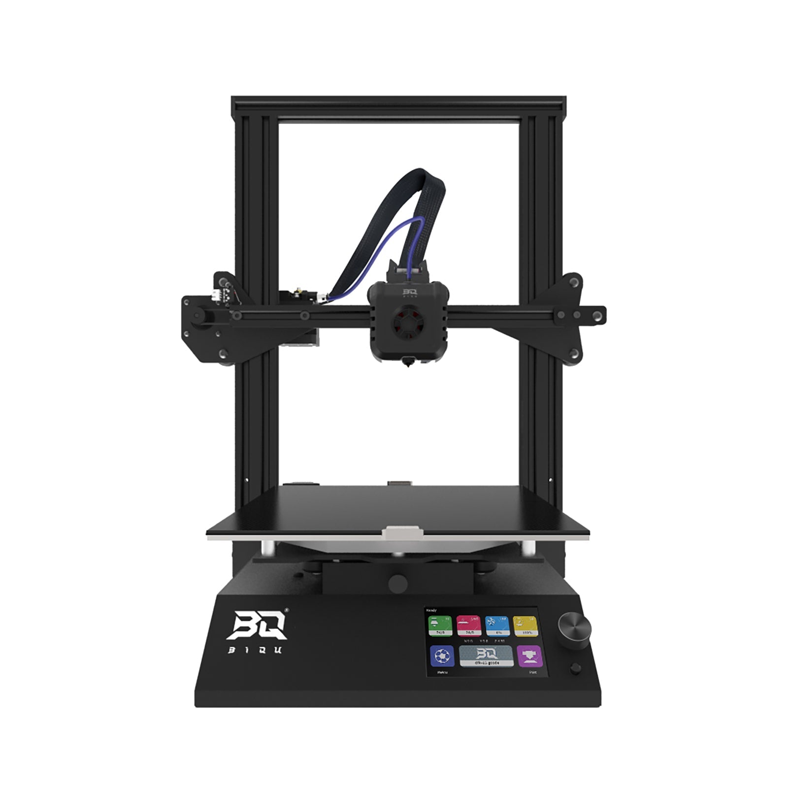 BIQU B1 SE FDM 3D Printer HD Color Screen Full Metal Extruder Upgrade 32Bit Control Board with Auto-Leveling Function Printer