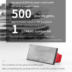 Adhesive Sand Paper Set with Sanding Blocks