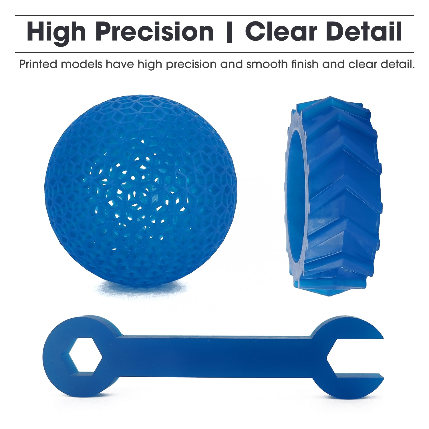 eSUN LCD Hard Tough ABS-Like Resin 0.5KG/1KG 22ND