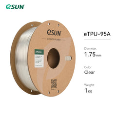eSUN Flexible TPU-95A 1.75mm 3D Filament 1KG