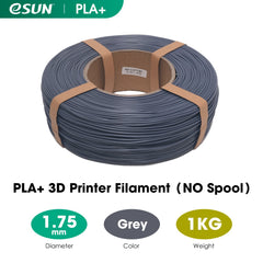 eSUN PLA+ 1.75mm Filaments Refill for 3D Printer No Spool 10PCS