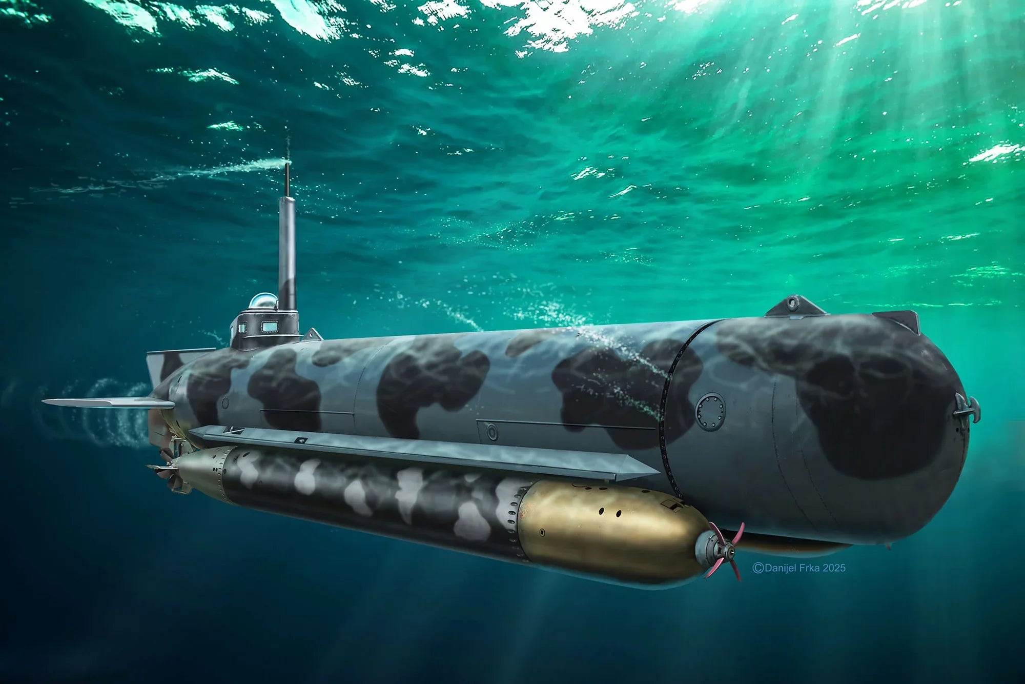 German Midget Submarine Type Molch