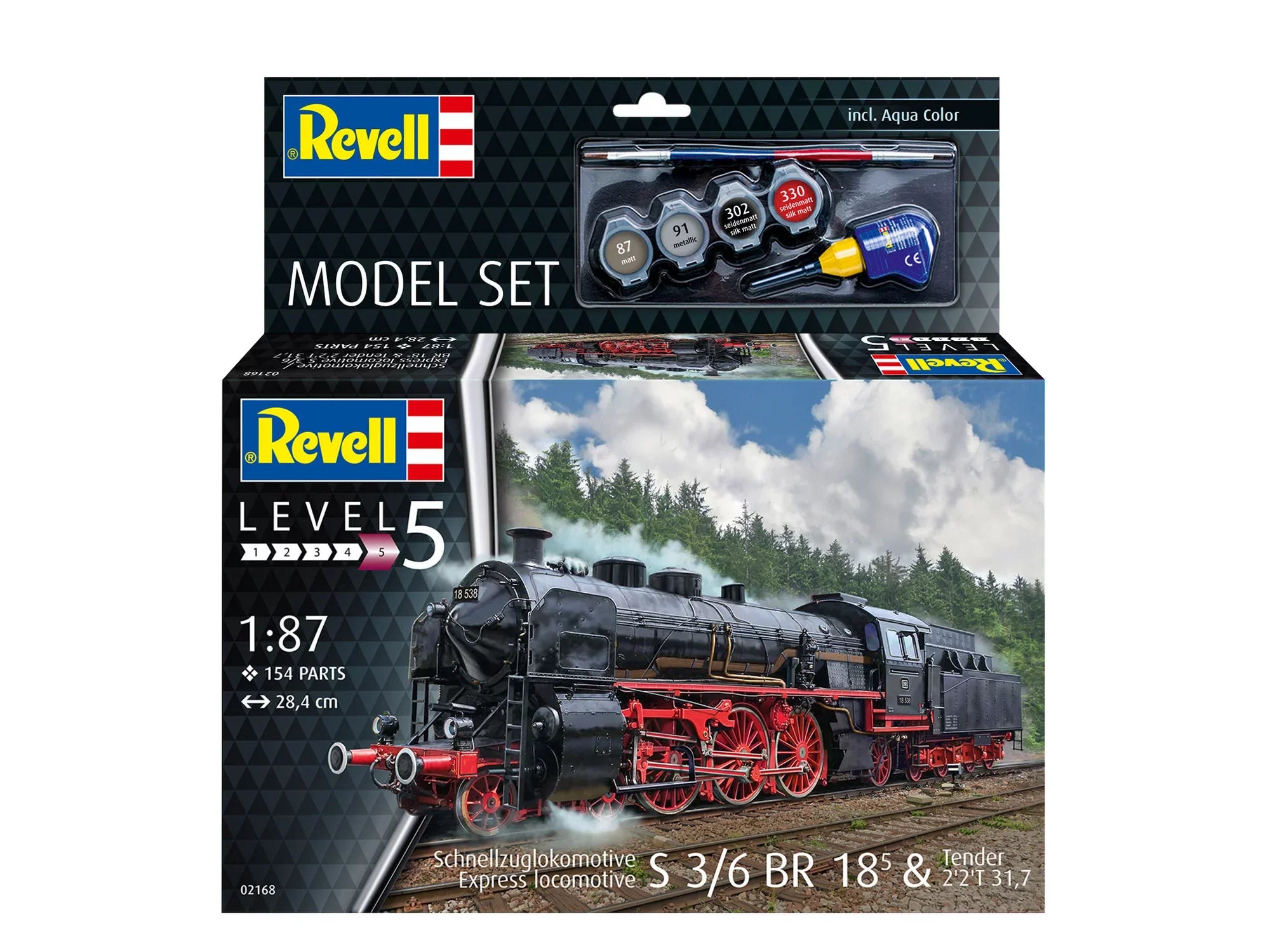 Model Set Express Loco S3/6 BR 18(5) with Tender