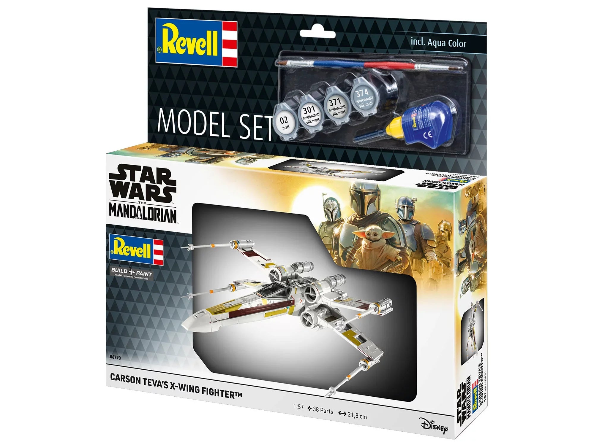 Model Set Carson Teva's X-Wing: The Mandalorian