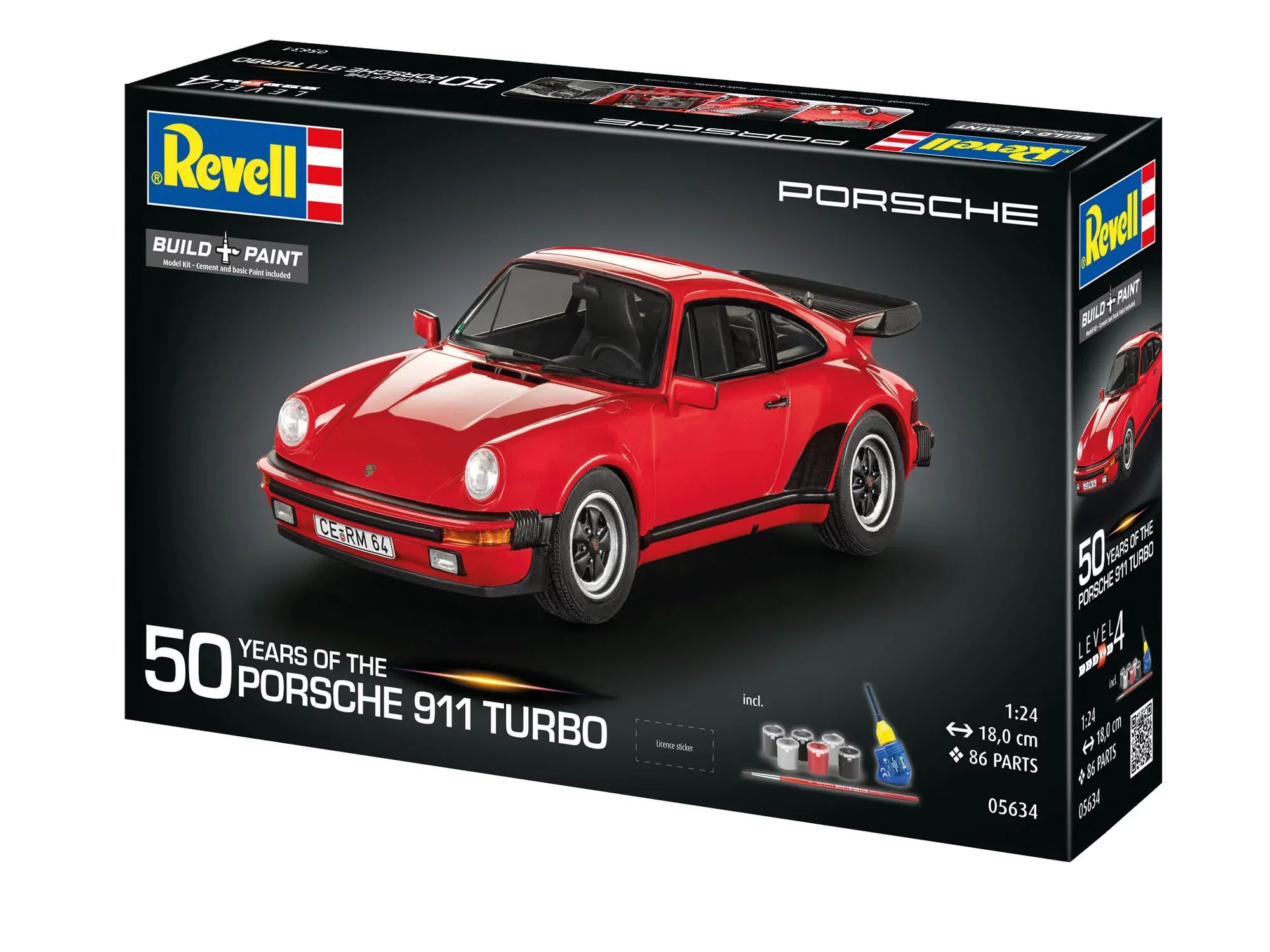Gift Set Porsche 911 Turbo 50th Anniversary