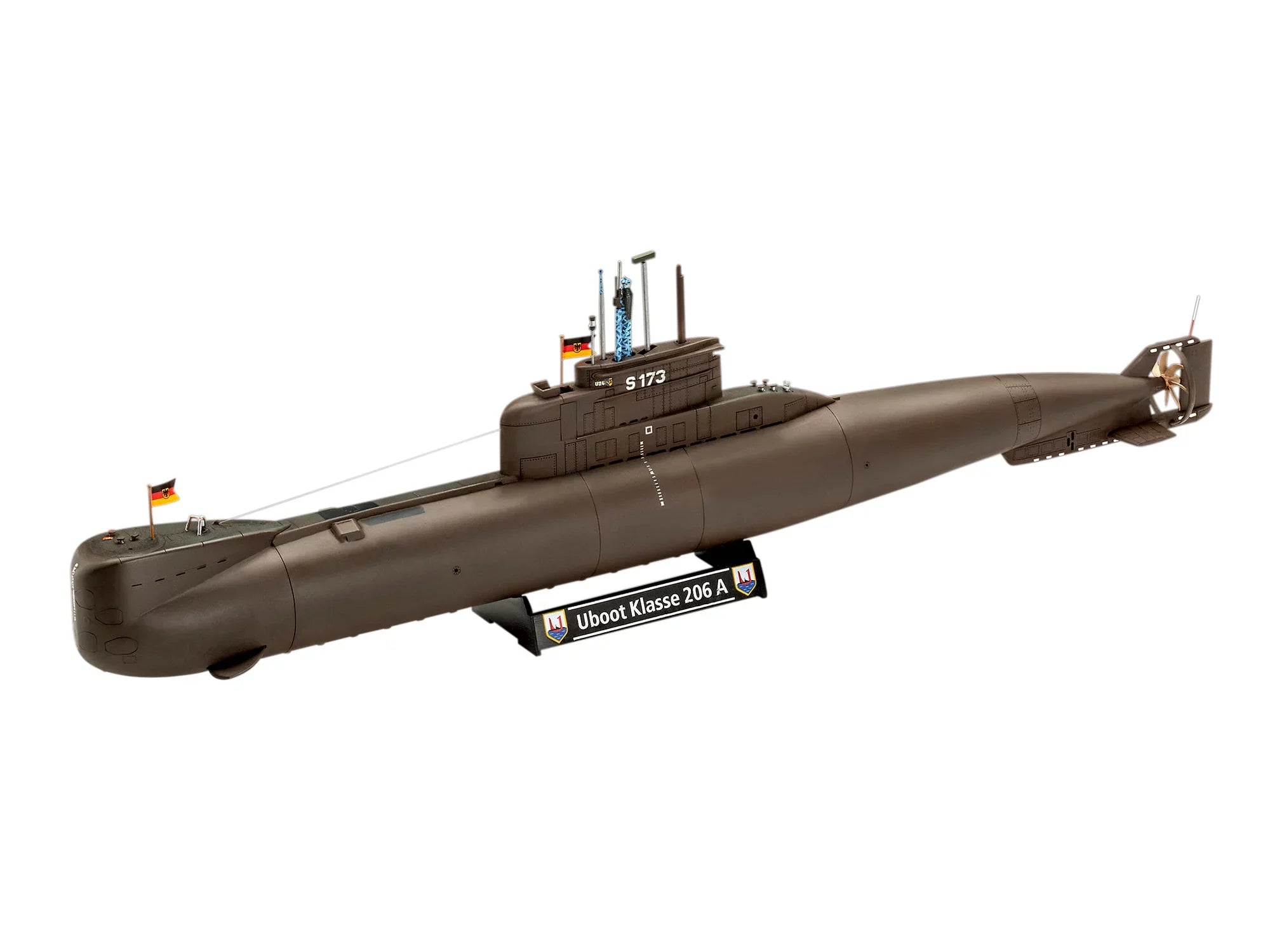 70 Years Bundeswehr:Wilhelm Bauer,Type 206A,Class2