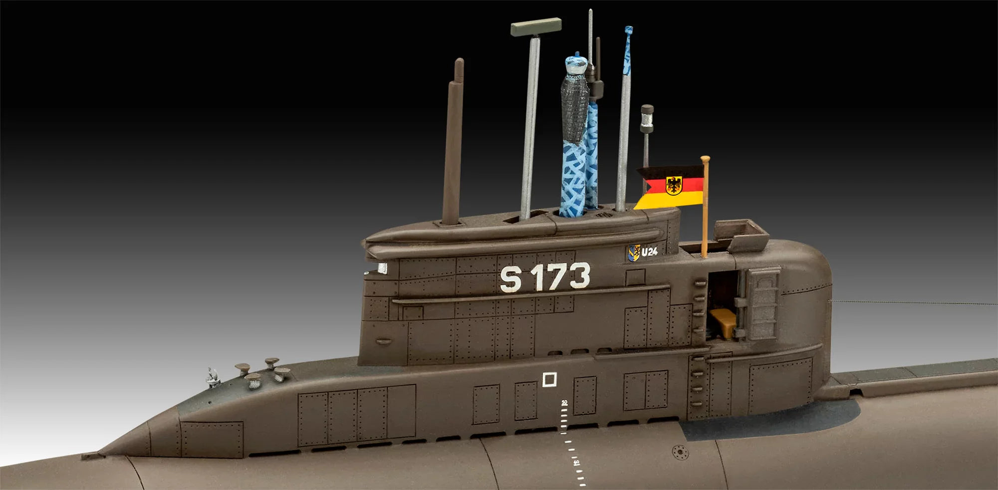 70 Years Bundeswehr:Wilhelm Bauer,Type 206A,Class2