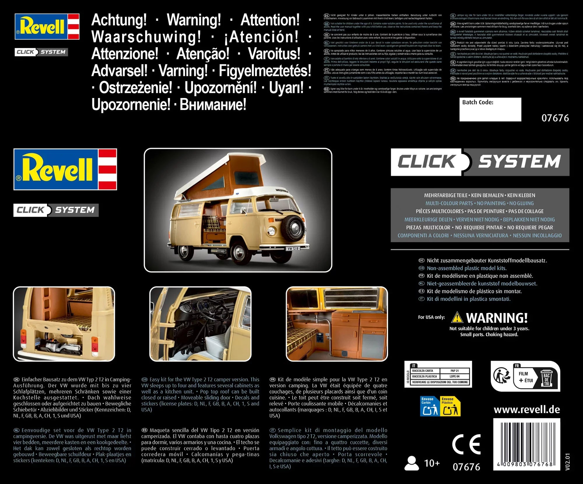 VW T2 Camper Click-System