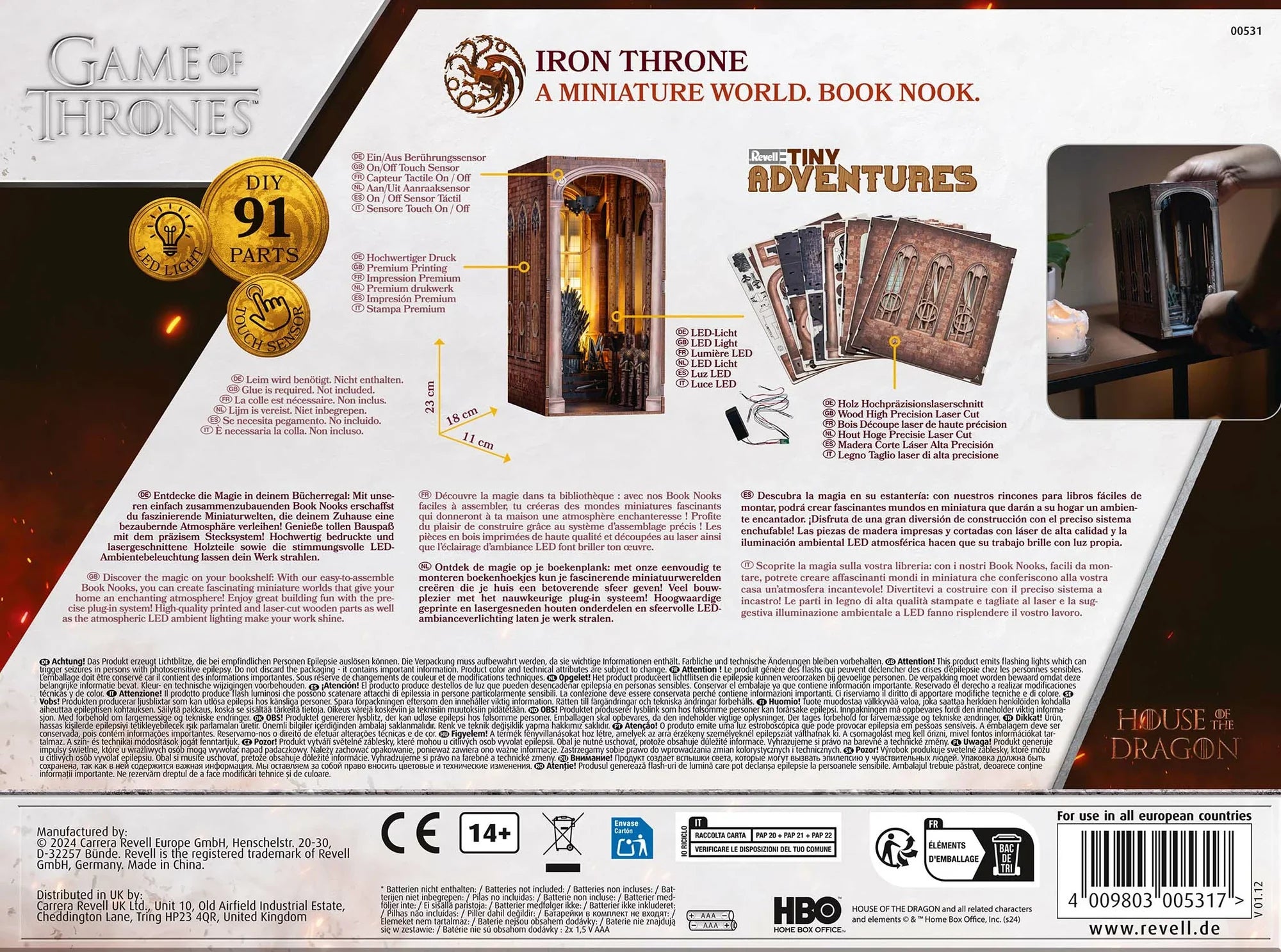 Tiny Adventure Iron Throne - House of the Dragon