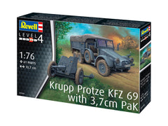 Starter Kit Krupp Protze KFZ 69 with 3,7cm Pak