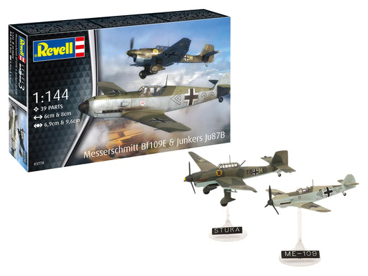 Starter Kit Messerschmitt Bf109E & Ju87B Stuka