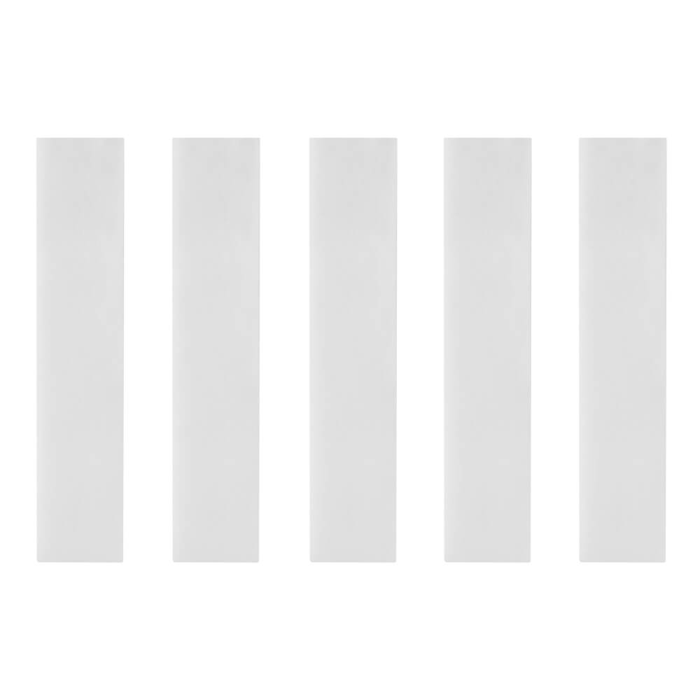 Hanboost 5pc Ceramic Fiber Oil Stone Whetstone Strips for Deburring, Smoothing and Polishing