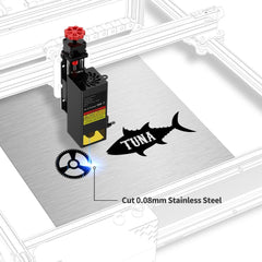 Twotrees 20W Laser Module Air Assist Laser for TS2 Laser Engraving Machine