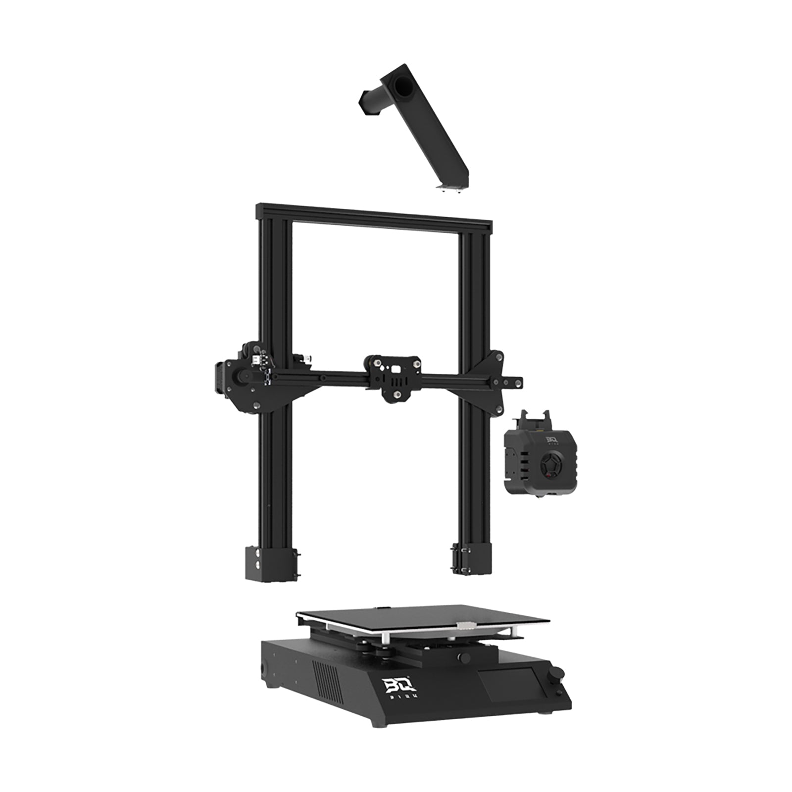 BIQU B1 SE FDM 3D Printer HD Color Screen Full Metal Extruder Upgrade 32Bit Control Board with Auto-Leveling Function Printer