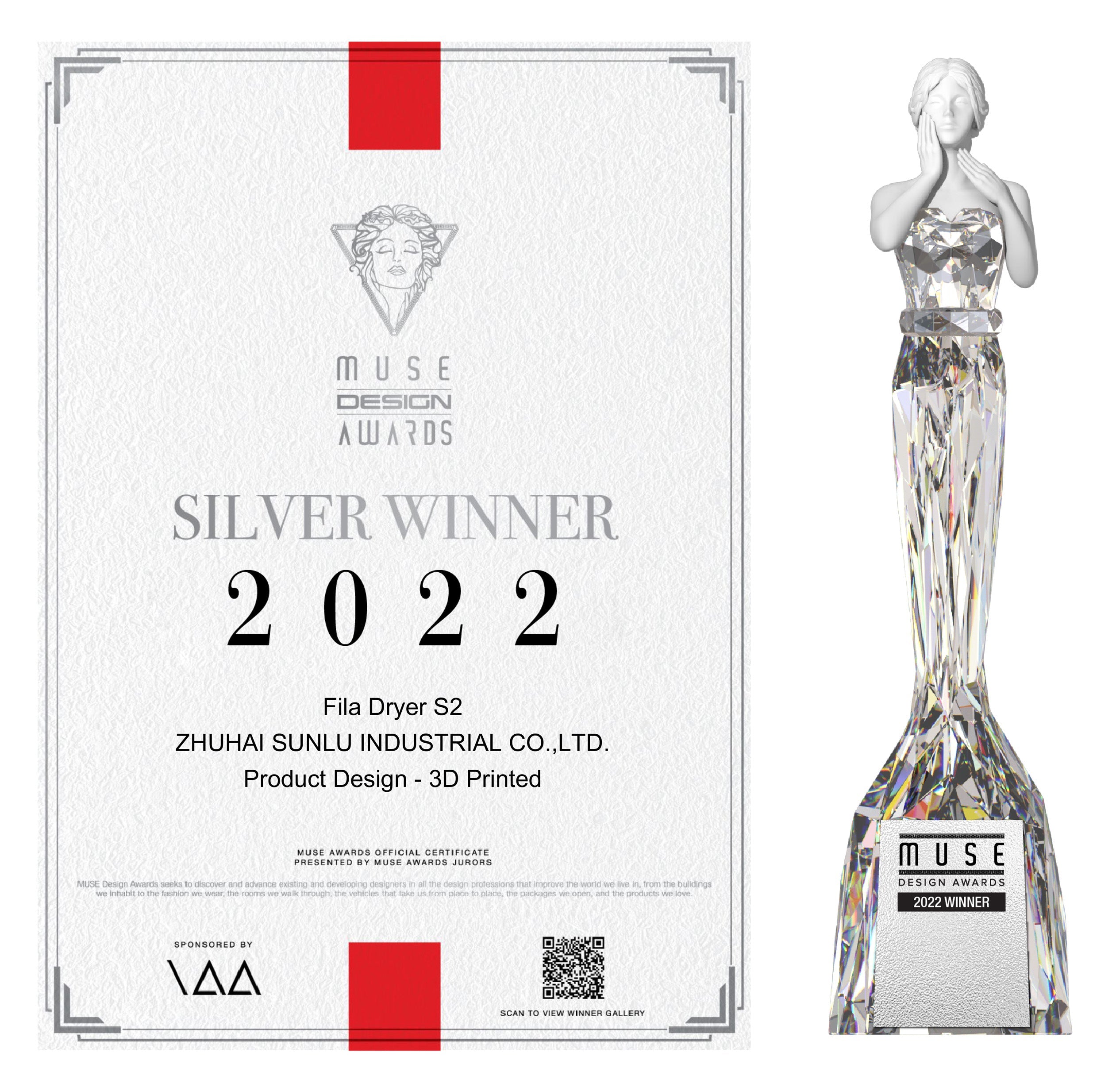 SUNLU S2 Filament Dryer, 360° Surround Heating During 3D Printing