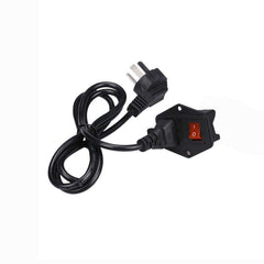 BIQU 15A 250V Rocker Switch Power Socket Inlet Module Plug 5A Fuse Switch with 5Pcs 16-14 AWG Wiring 3 Pin IEC320 C14