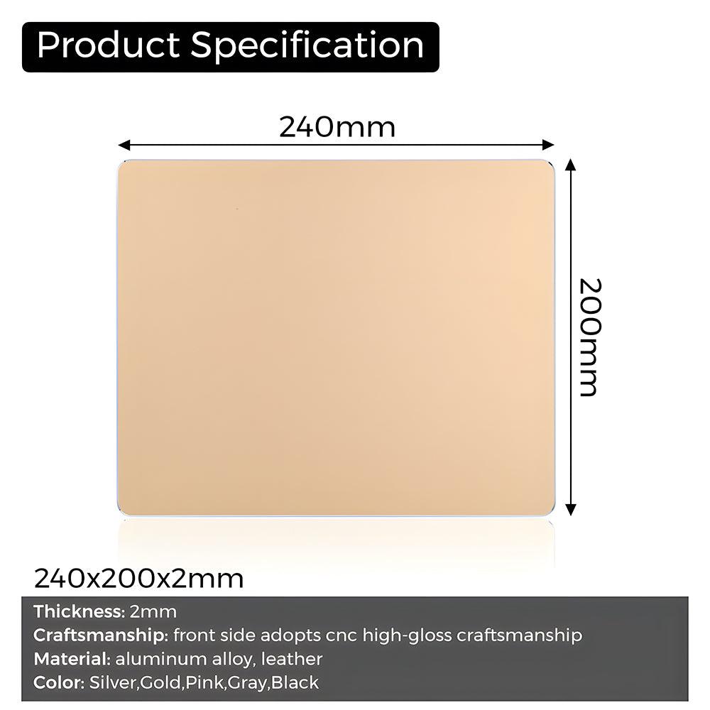 Twotrees Aluminum Alloy Mouse Pad