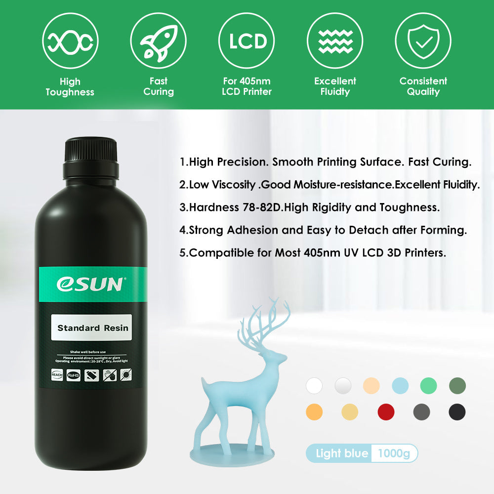 eSUN LCD Standard Resin 0.5KG/1KG
