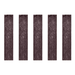 Hanboost 5pc Ceramic Fiber Oil Stone Whetstone Strips for Deburring, Smoothing and Polishing