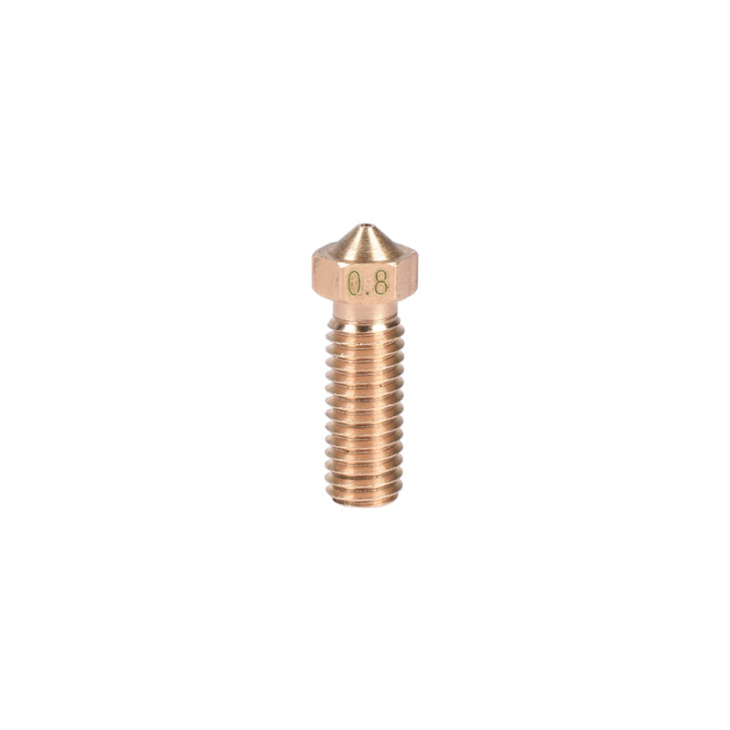 5pcs/Lot Volcano Nozzles 3D Printer All Metal Brass 3D Lengthen extruder nozzle 0.6/0.8/1.0/1.2mm For 1.75/3mm