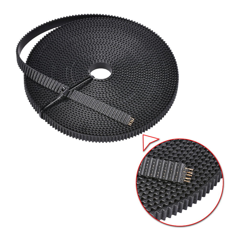 2/5/10meter GT2-6mm Open Timing Belt Width 6mm 10mm GT2 belt PU With Steel Core Belt 2GT Timing Belt For Reprap 3D Printer Parts