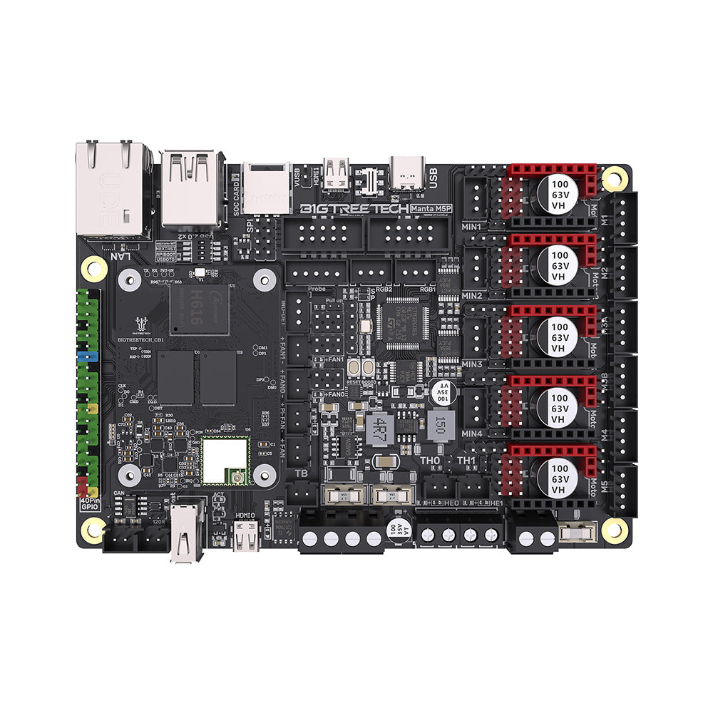 BIGTREETECH Manta M4P/M8P/M5P Control Board running Klipper with CB1/CB2/CM4