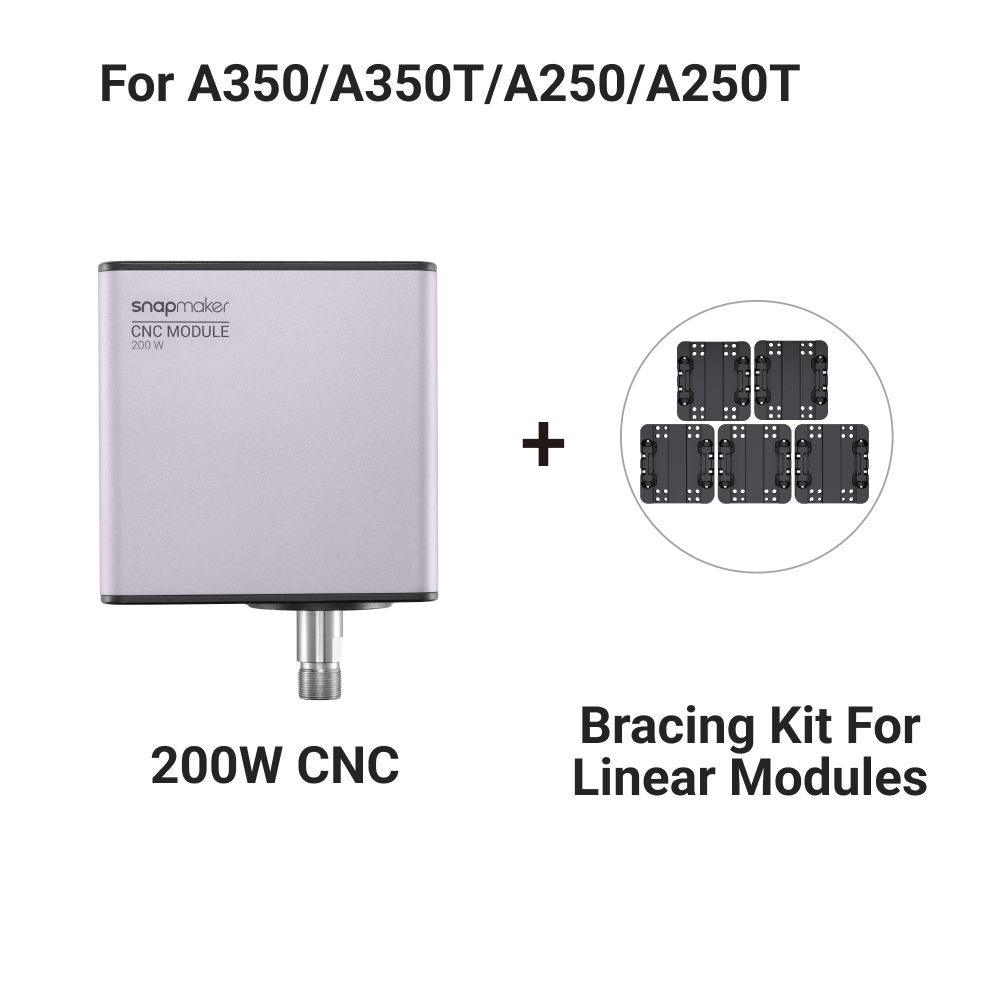 Snapmaker 200W CNC Module Bundle (VAT Incl.)