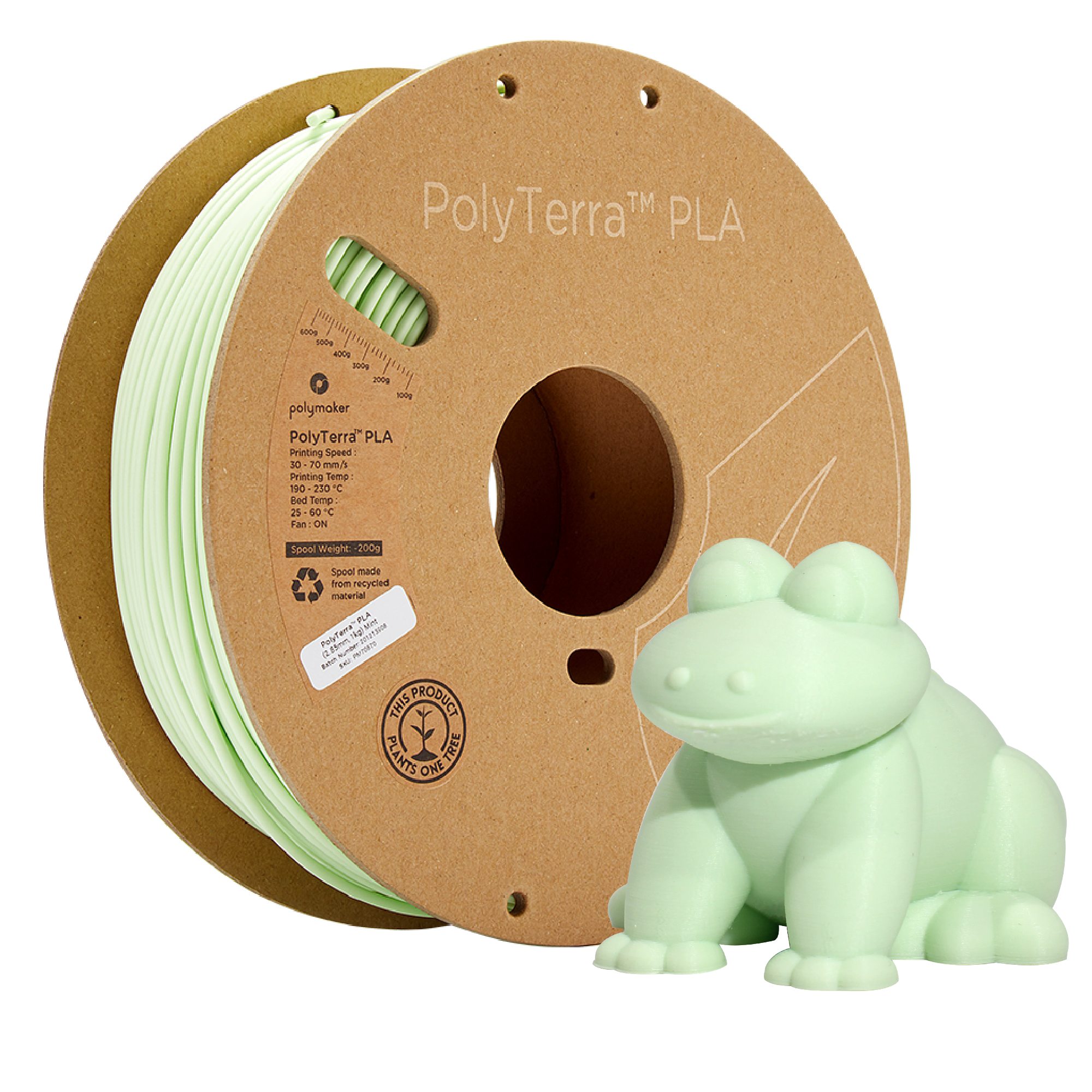 Panchroma™ Matte PLA (Formerly PolyTerra™ PLA)