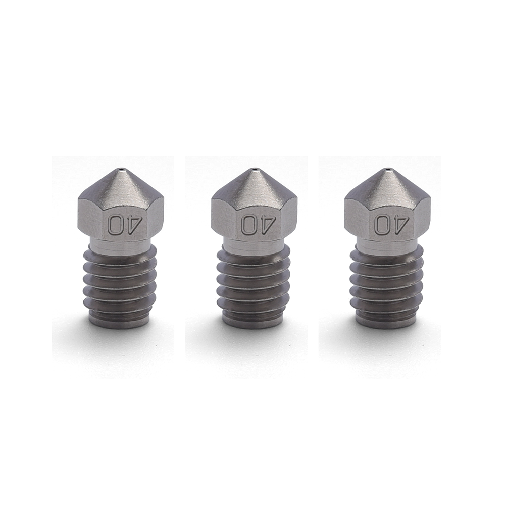 Bondtech CHT MOS Coated Brass Nozzle 0.4MM High Quality for 1.75 Filament E3D V5 V6 Block Prusa i3 RepRap M6 Mosquito 3D Hotend