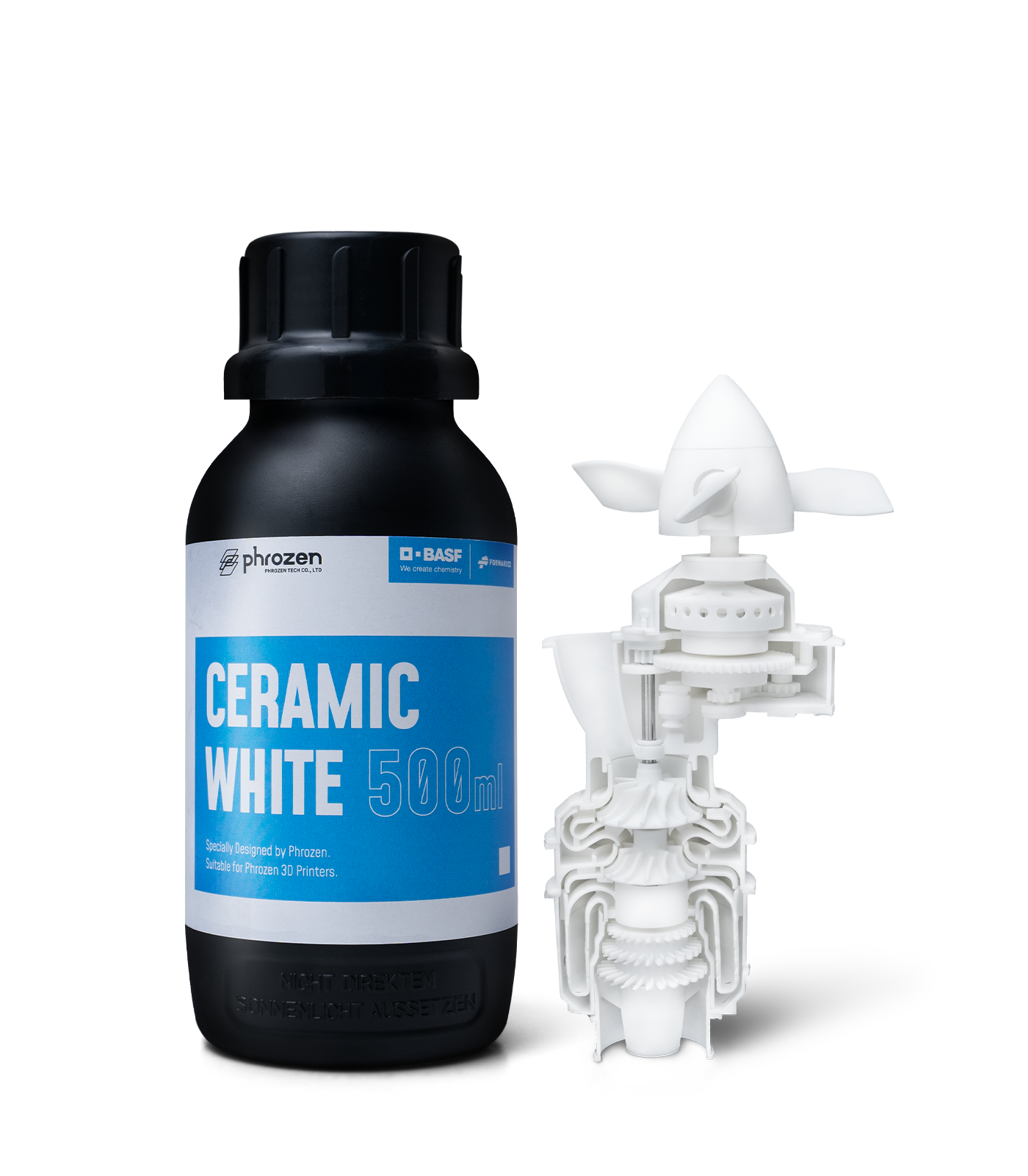 Phrozen Engineering Rigid Ceramic Resin White