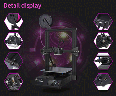 BIQU B1 3D Printer TFT35 B1 V3.0 Dual Operation System FDM 3D printer