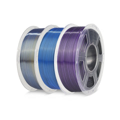 [MOQ: 3KG] Multi-Color SILK Filament(Dual-color, Tri-color and Four-color) 3D Printer Filament 1KG