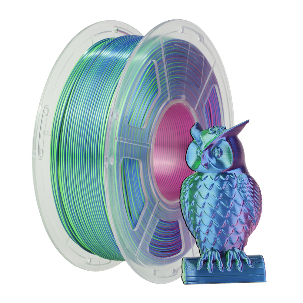 1KG 3D Printing Filament Multi-Color SILK Filament 1KG, 3D Printer Filament 1KG